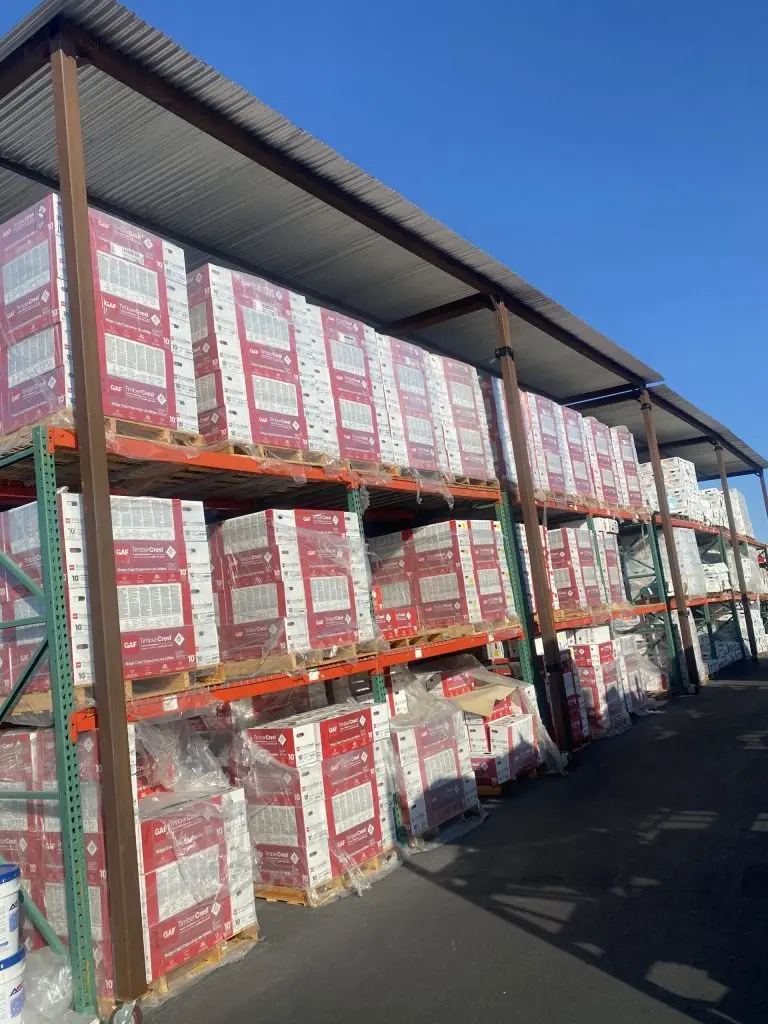 Roofing Material Delivery